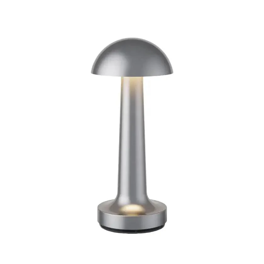 Restaurantbartablelamp Dome Silver