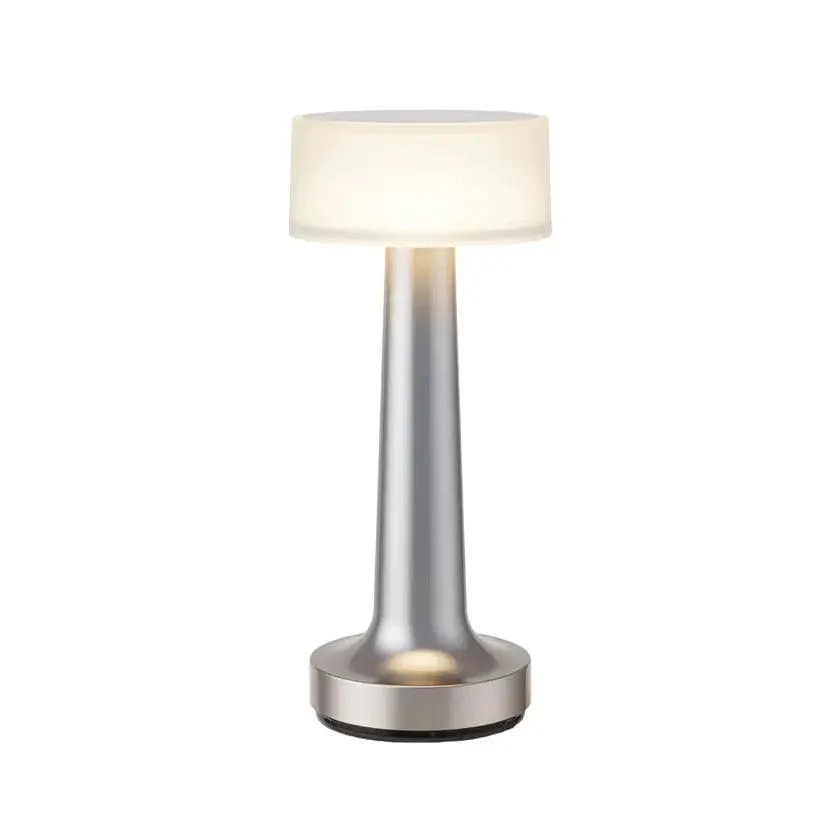 Restaurantbartablelamp Silver