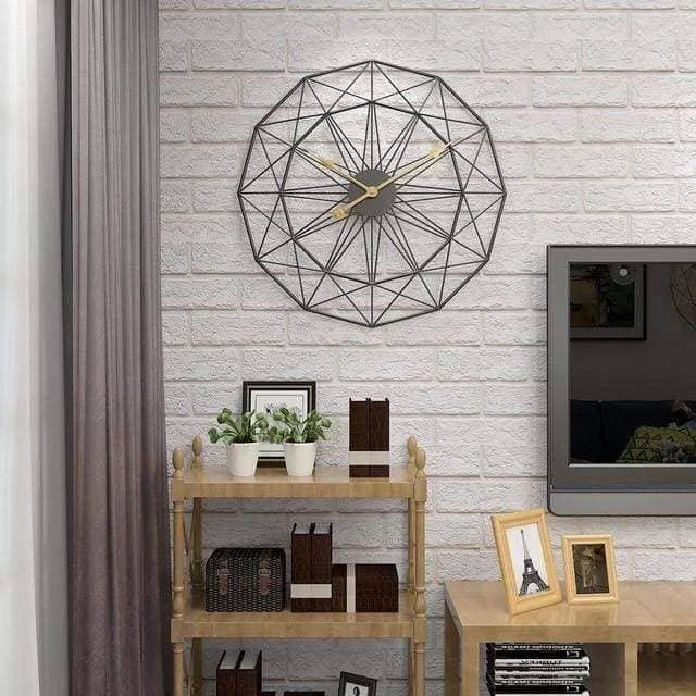 Retro-Art-Wall-Clock-Timeless-Eye-Catching-11 Retro Art Wall Clock Timeless Eye Catching 11