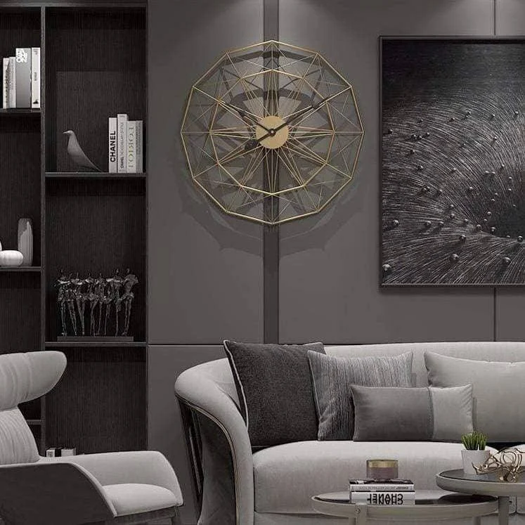 Retro-Art-Wall-Clock-Timeless-Eye-Catching-4 Retro Art Wall Clock Timeless Eye Catching 4