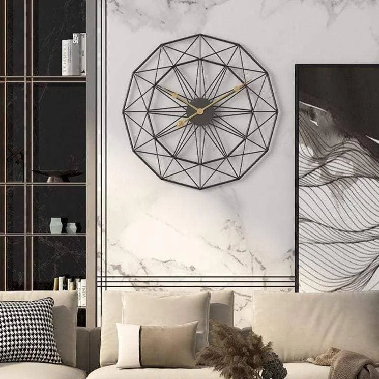 Retro-Art-Wall-Clock-Timeless-Eye-Catching-6 Retro Art Wall Clock Timeless Eye Catching 6