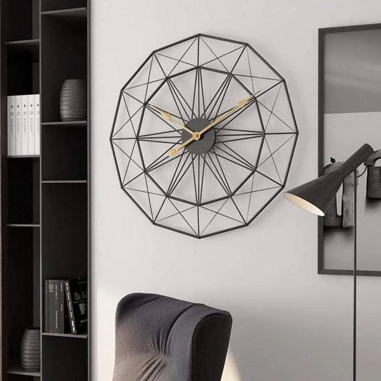 Retro-Art-Wall-Clock-Timeless-Eye-Catching-7 Retro Art Wall Clock Timeless Eye Catching 7