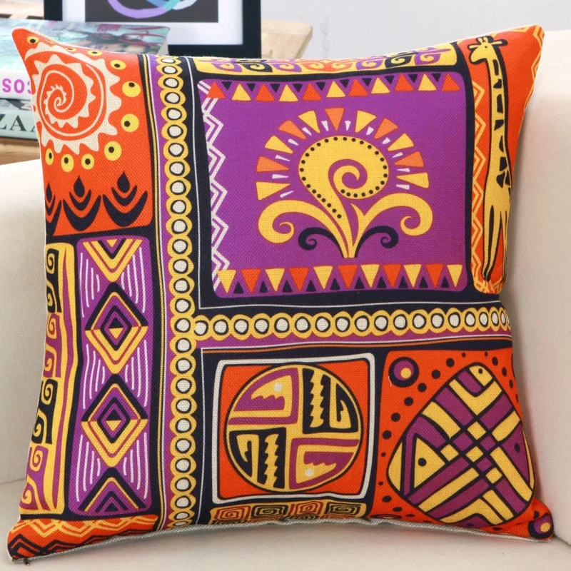 Retro Style Geometric Pillow Cover Bohemia Cushion Cover Cotton Linen Throw Pillow Car Home Sofa Decorative A3da99ea D579 4425 875b 81558abb0e97