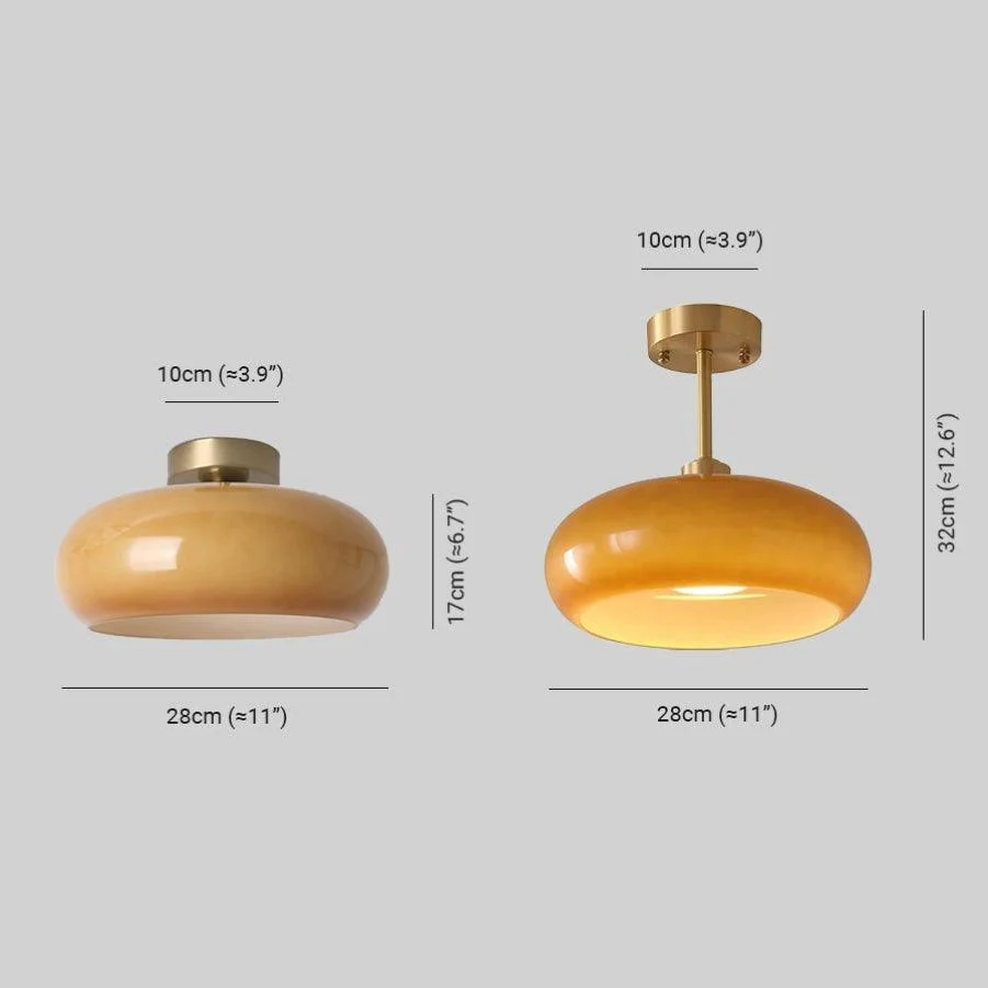 RetroAmberRoundGlassCeilingLight-Homdiy_10 Retroamberroundglassceilinglight Homdiy 10