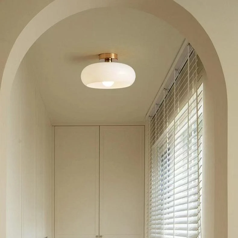 RetroAmberRoundGlassCeilingLight-Homdiy_3 Retroamberroundglassceilinglight Homdiy 3