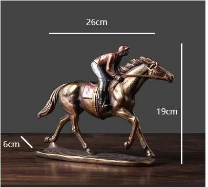RetroArtHorseSculpturesandStatuesFigurineforLivingRoom-Homeko1 Retro Art Horse Sculptures and Statues Figurine for Living Room - Homeko