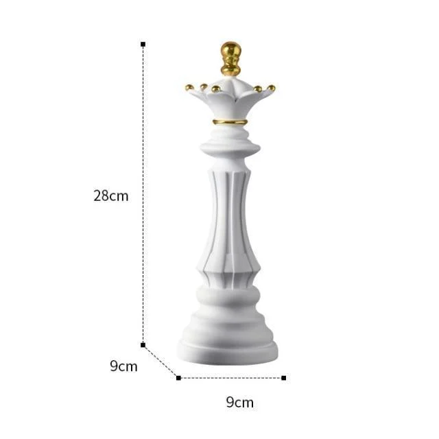 Retro Chess Statue - Homeko