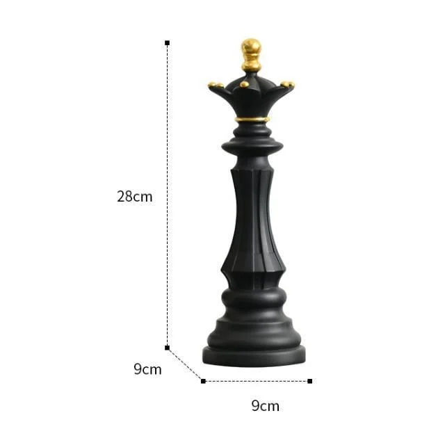 Retro Chess Statue - Homeko