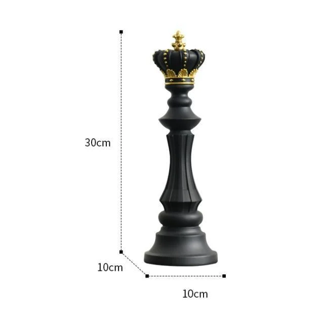 Retro Chess Statue - Homeko