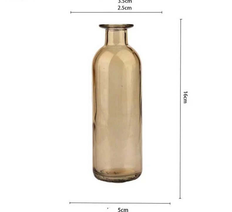 RetroColoredArtGlassHydroponicVase_15 Retro Colored Art Glass Hydroponic Vase - ISTANBULLU LTD