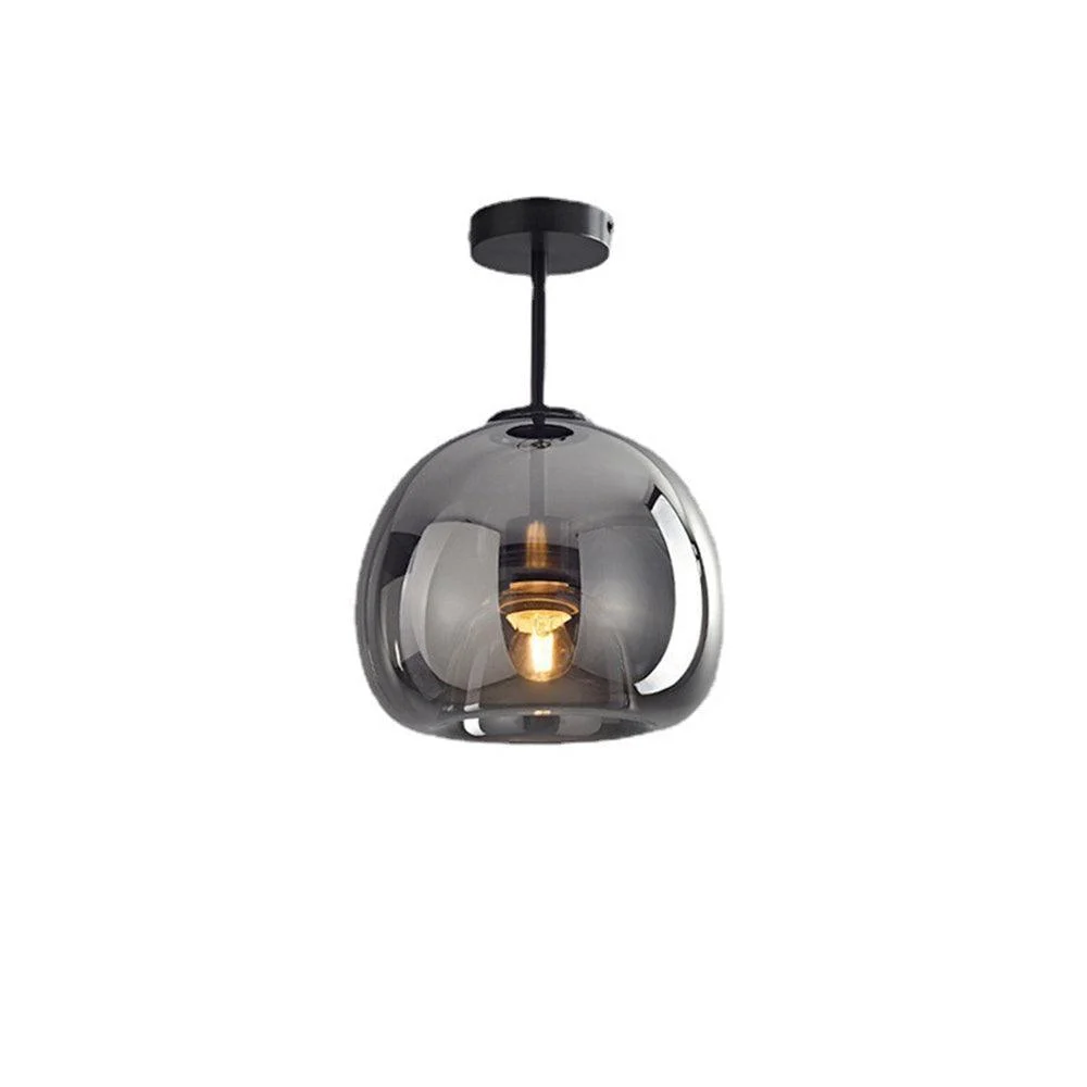 RetroCopperGlassSemiFlushMountCeilingLight_1 Retrocopperglasssemiflushmountceilinglight 1