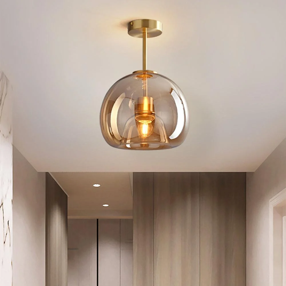 RetroCopperGlassSemiFlushMountCeilingLight_6 Retrocopperglasssemiflushmountceilinglight 6