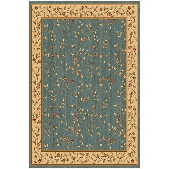 RetroFlowerRugCarpetSoftComfortableforBedroomDecoration-Homeko10 Retro Flower Rug Carpet Soft Comfortable for Bedroom Decoration - Homeko