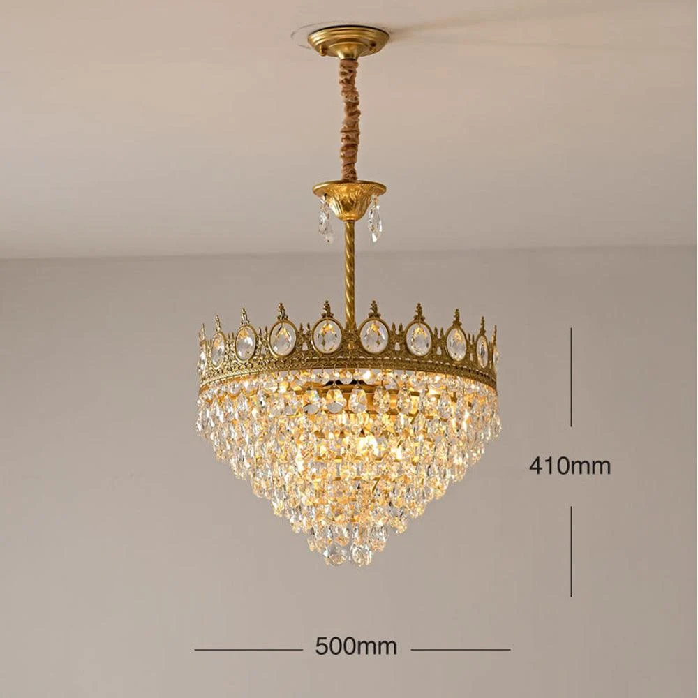 RetroFrenchGoldCrystalChandelier_7 Retrofrenchgoldcrystalchandelier 7