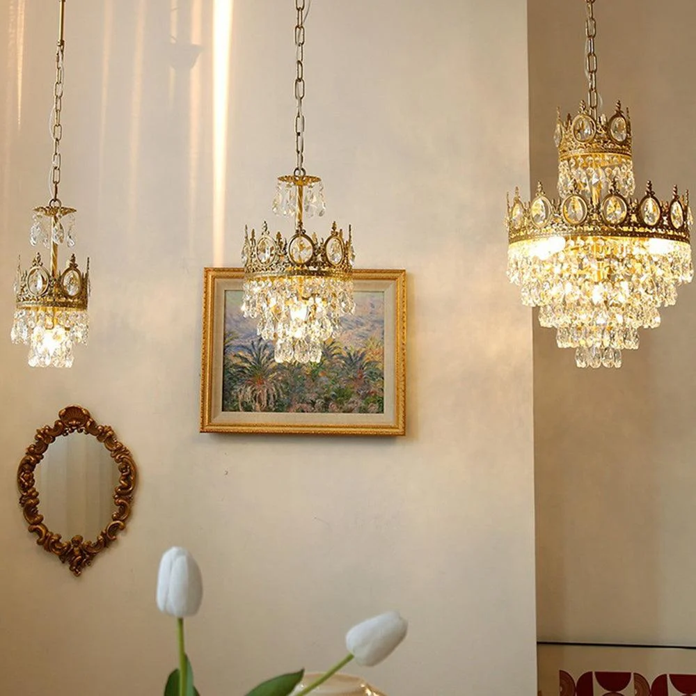 RetroFrenchGoldCrystalChandelier_9 Retrofrenchgoldcrystalchandelier 9