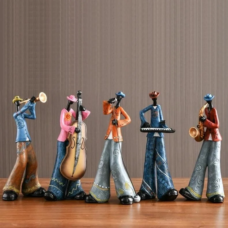RetroJazzBandDecor-Homeko4 Retro Jazz Band Decor - Homeko