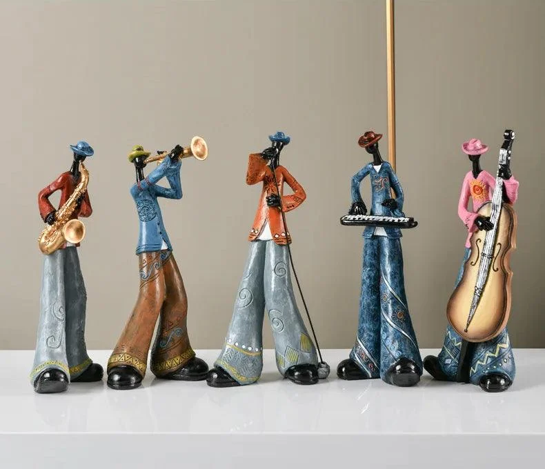 RetroJazzBandDecor-Homeko7 Retro Jazz Band Decor - Homeko