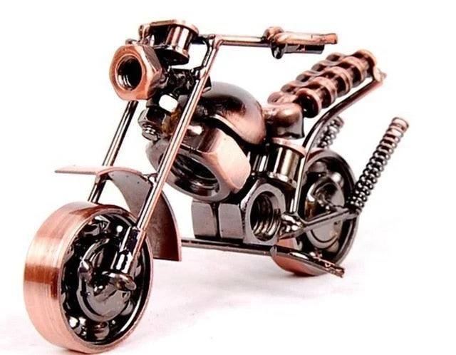 RetroMetalHandmadeCruiserMotorcycle-Homeko10 Retro Metal Handmade Cruiser Motorcycle - Homeko