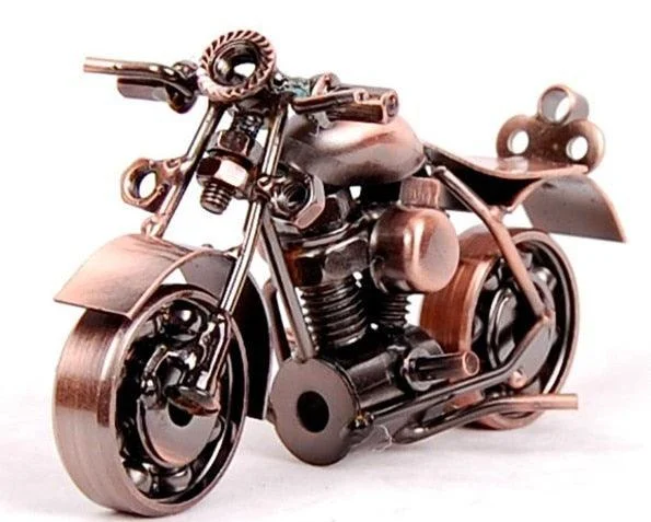 RetroMetalHandmadeCruiserMotorcycle-Homeko14 Retro Metal Handmade Cruiser Motorcycle - Homeko
