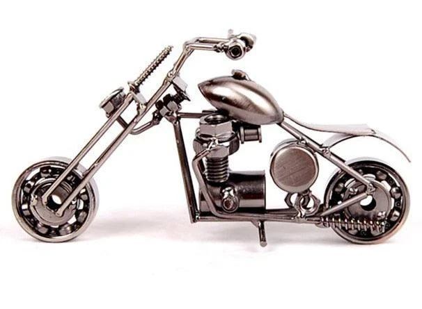 RetroMetalHandmadeCruiserMotorcycle-Homeko15 Retro Metal Handmade Cruiser Motorcycle - Homeko
