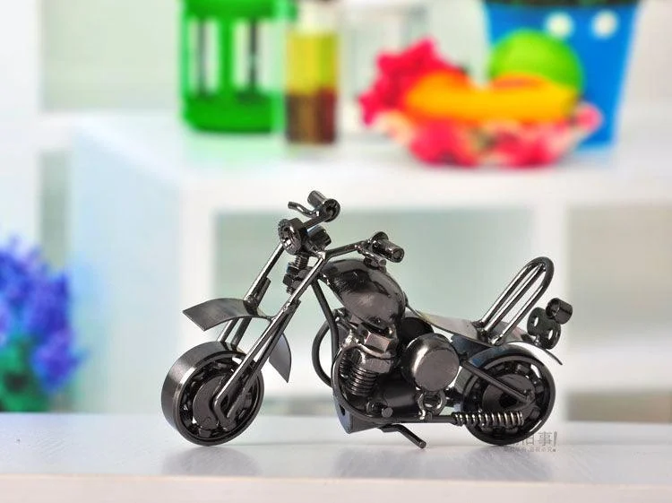 RetroMetalHandmadeCruiserMotorcycle-Homeko5 Retro Metal Handmade Cruiser Motorcycle - Homeko