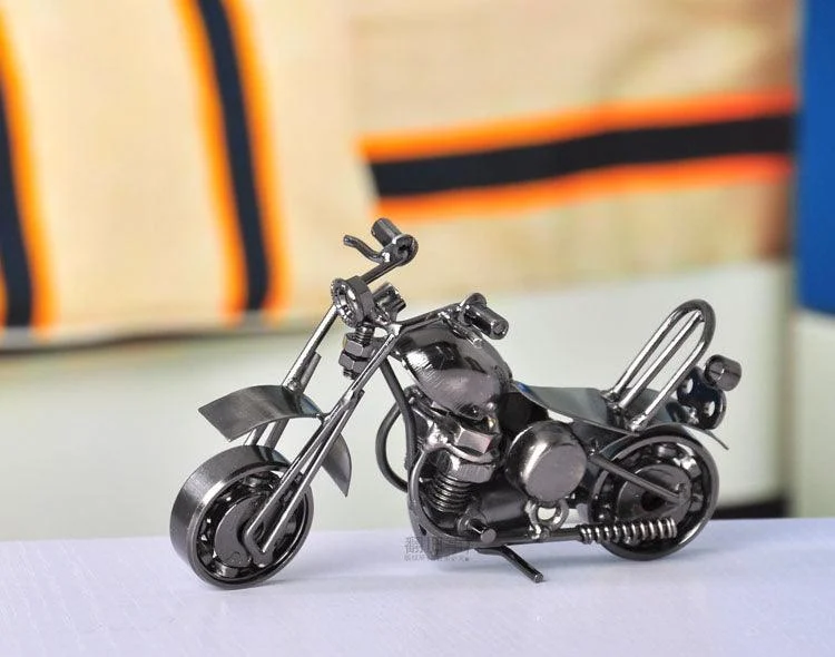 RetroMetalHandmadeCruiserMotorcycle-Homeko7 Retro Metal Handmade Cruiser Motorcycle - Homeko