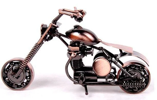 RetroMetalHandmadeCruiserMotorcycle-Homeko8 Retro Metal Handmade Cruiser Motorcycle - Homeko