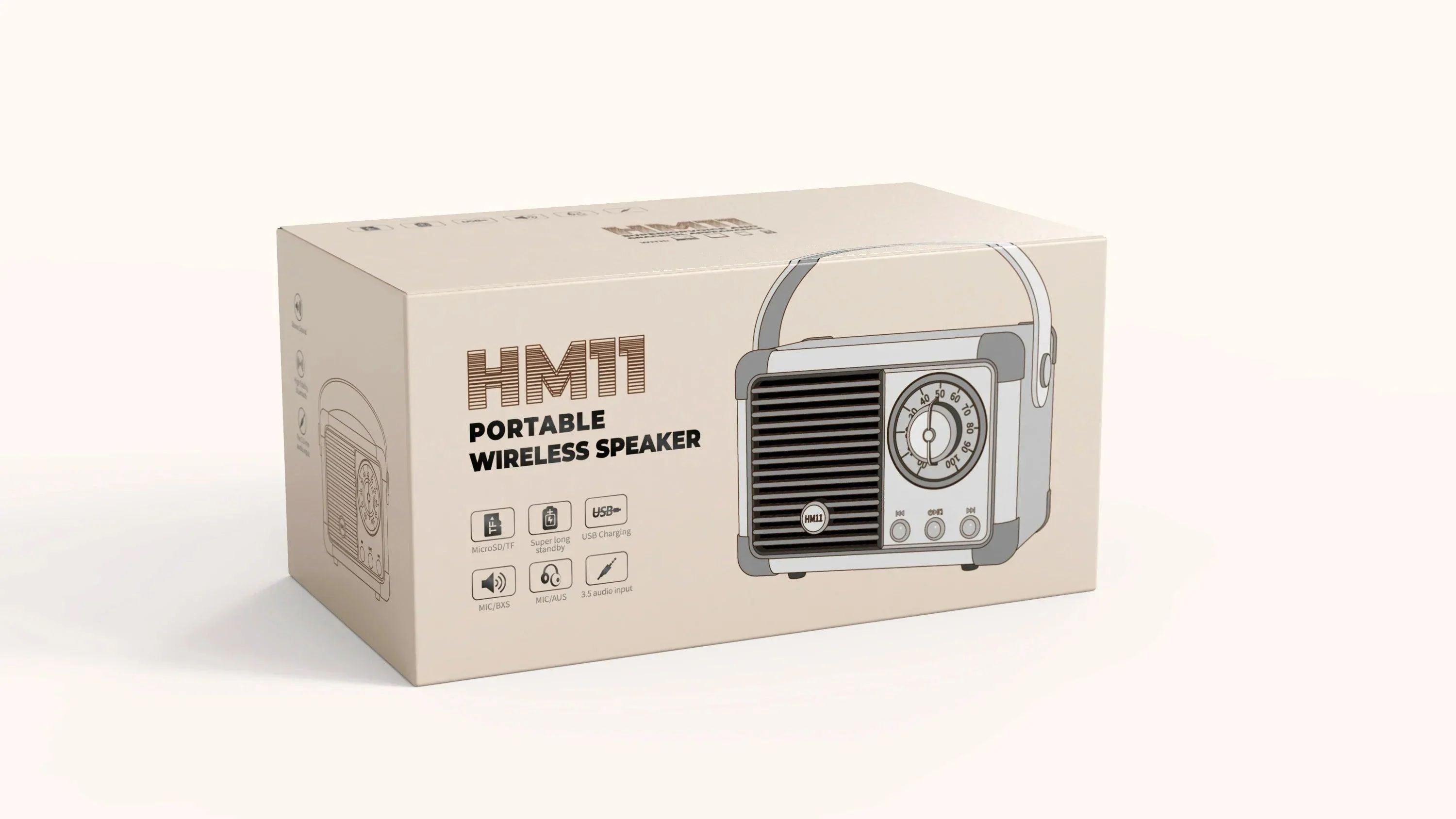 RetroMiniBluetoothSpeaker-Homeko2 Retro Mini Bluetooth Speaker - Homeko