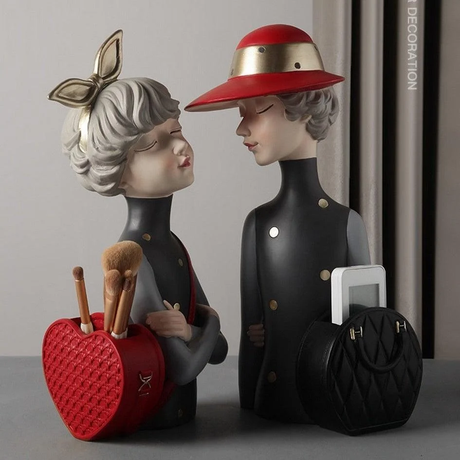 RetroModernLadyDecorativeVase-Homeko11 Retro Modern Lady Decorative Vase - Homeko