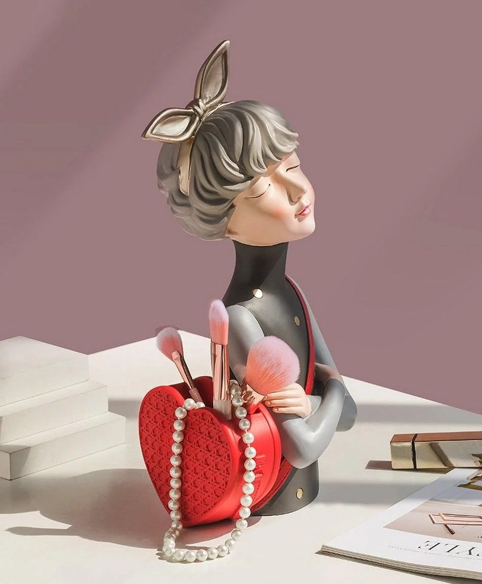 RetroModernLadyDecorativeVase-Homeko5 Retro Modern Lady Decorative Vase - Homeko