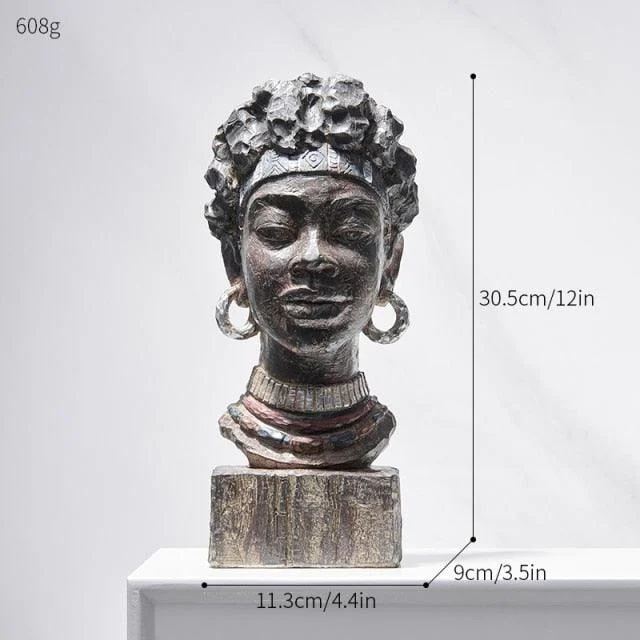 Retro Tribal African Figurines - Homeko