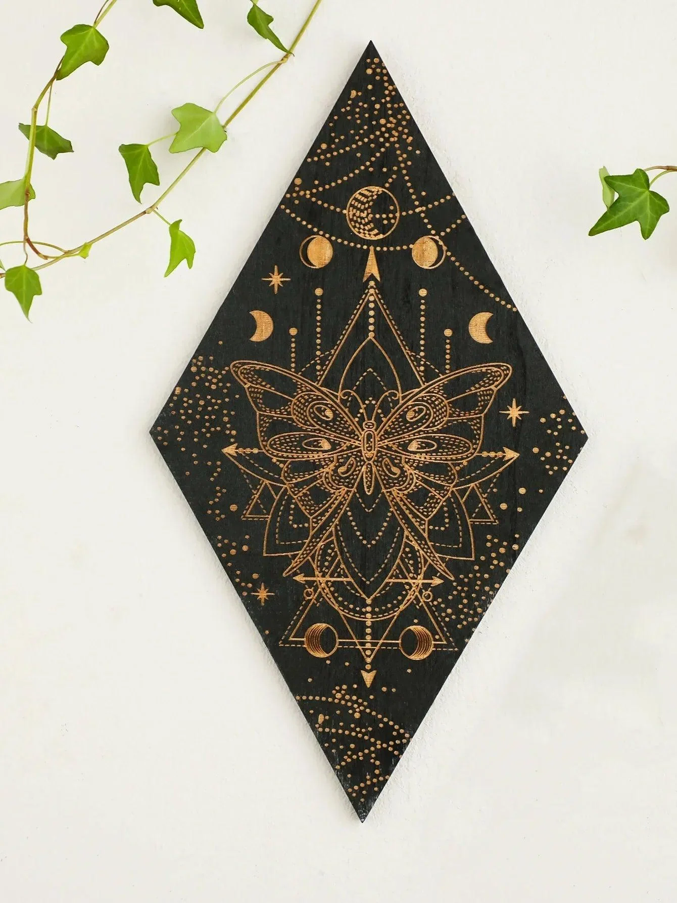 RhomboidWoodenWallDecor-Homeko8 Rhomboid Wooden Wall Decor - Homeko