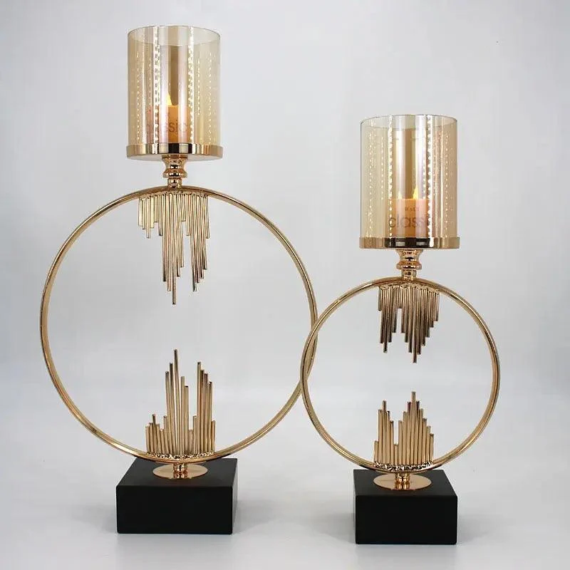 Ring-Metal-_-Glass-Candle-Holder-Decorfaure-1685702332 Ring Metal & Glass Candle Holder - ISTANBULLU LTD