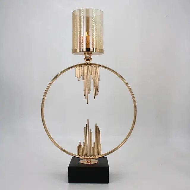 Ring-Metal-_-Glass-Candle-Holder-Decorfaure-1685702374 Ring Metal & Glass Candle Holder - ISTANBULLU LTD