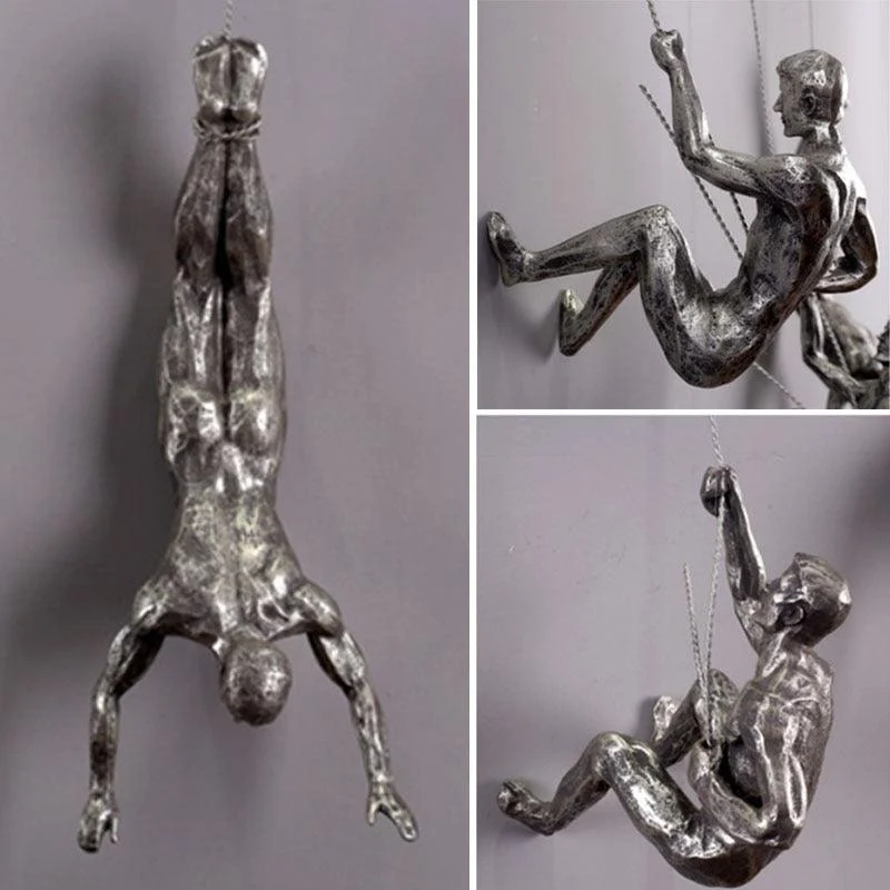 RockClimberWallHanging-Homeko6 Rock Climber Wall Hanging - Homeko
