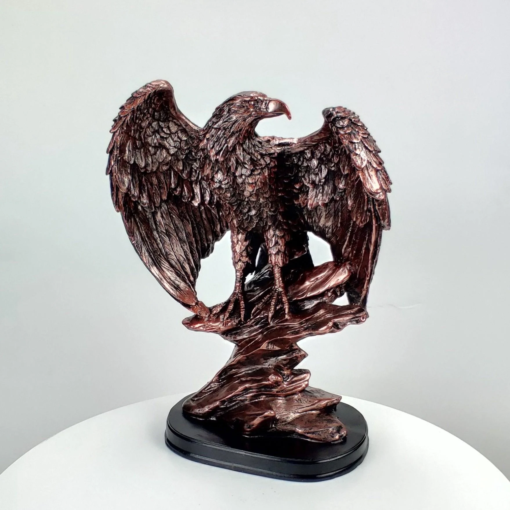 RockEagleFigurine-Homeko7 Rock Eagle Figurine - Homeko