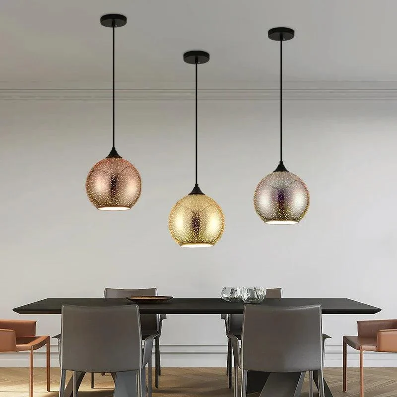 RoseGoldGlassCeilingChandelierLEDColorfulLightingBedroomLampDecorative-Homeko3 Rose Gold Glass Ceiling Chandelier LED Colorful Lighting Bedroom Lamp Decorative - Homeko