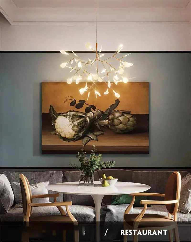 RoseGoldNordicChandelierArtLightingHanginglivingRoomRestaurantKitchenFireflyLampBranchRound-Homeko6 Rose Gold Nordic Chandelier Art Lighting Hanging living Room Restaurant Kitchen Firefly Lamp Branch Round - Homeko