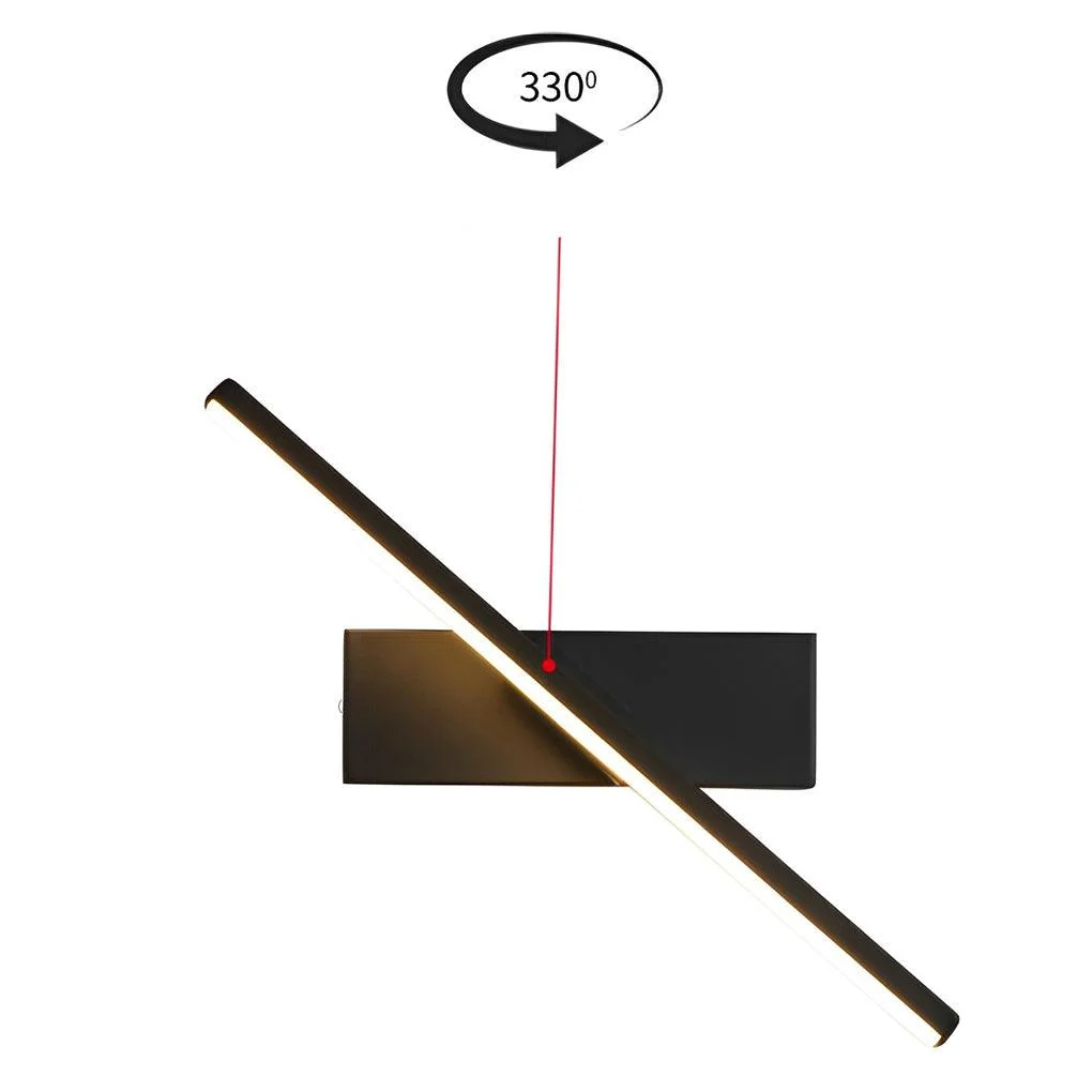 RotatableStripLEDModernWallLampWallSconceLighting-Homeko7 Rotatable Strip LED Modern Wall Lamp Wall Sconce Lighting - Homeko