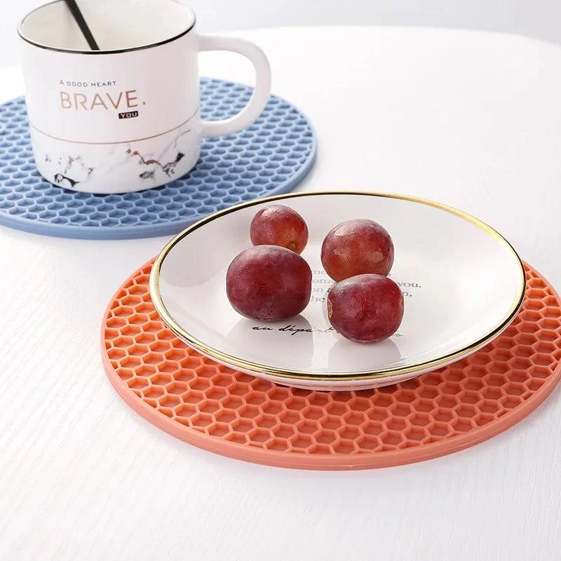 Round Silicone Table Mat - Homeko