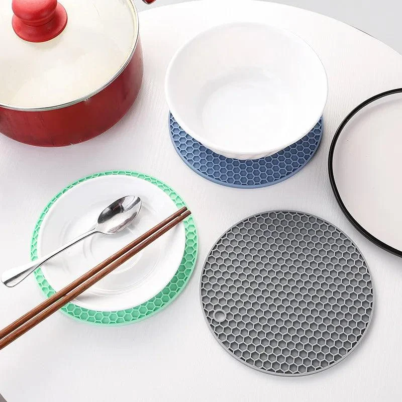 Round Silicone Table Mat - Homeko