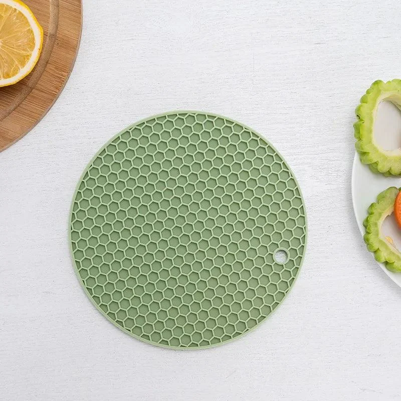 Round Silicone Table Mat - Homeko