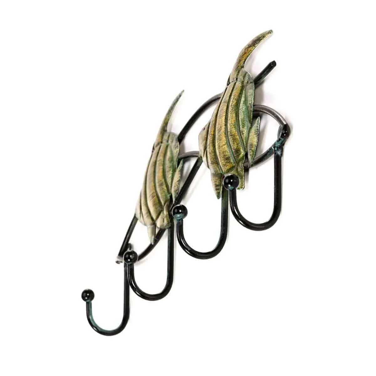 Rustic Fish Key Hanger Coastal Rusticity 1