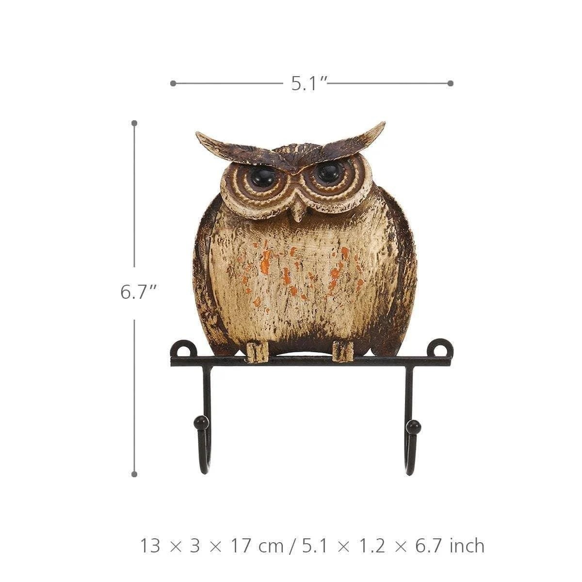 Rustic Owl Key Rack Whimsical Rusticity 7