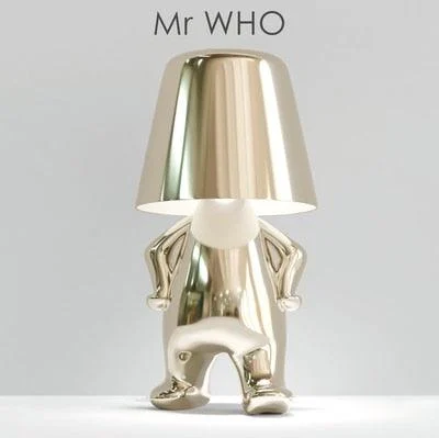Rainbow Thinking Man Lamp - ISTANBULLU LTD