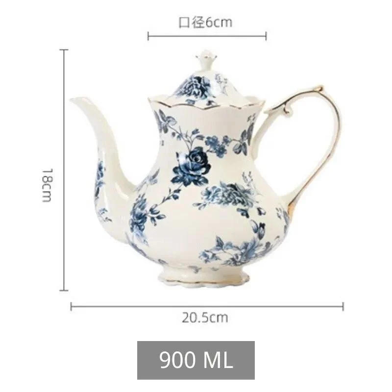 S04d79750a24a4c51889290a7888548aat Retro European Floral Tea Cup Set - ISTANBULLU LTD