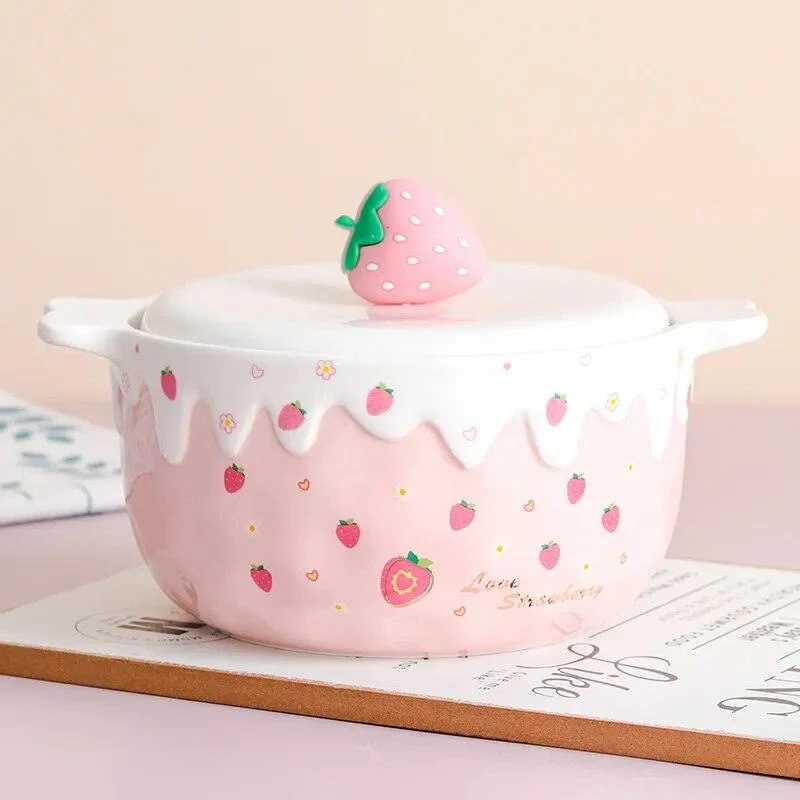 S0ec4df4cac84476b9eb06152cf67ae140 Strawberry Ceramic Ramen Bowl - ISTANBULLU LTD