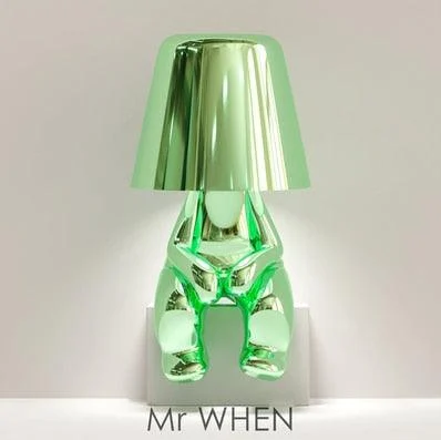 Rainbow Thinking Man Lamp - ISTANBULLU LTD