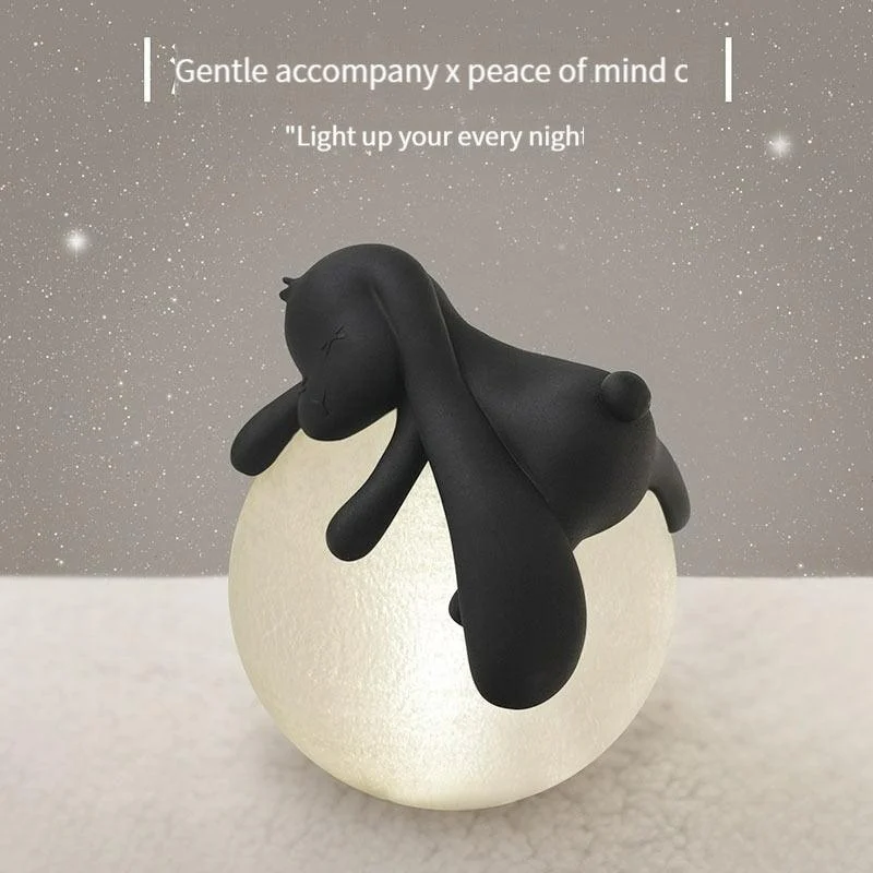 S162f394cec2c4907be8aa4b3442d8c3d5_b505de09-cadf-446b-8638-7fa5043ab97b Rabbit On The Moon Lamp - ISTANBULLU LTD