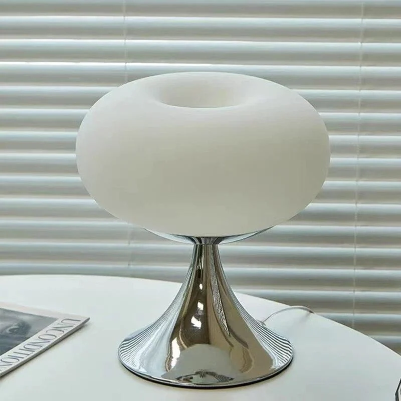 S1f9d4745f8d74215808ac5d87d444710A Retro Nordic Glass Table Lamp Bauhaus Style Desk - ISTANBULLU LTD